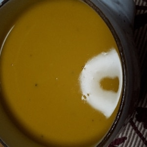 甘いかぼちゃスープ
